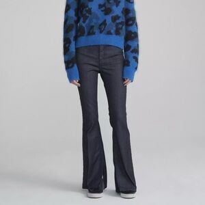 Rag & Bone Bella Flare Dark Blue Wash Jeans Size 24